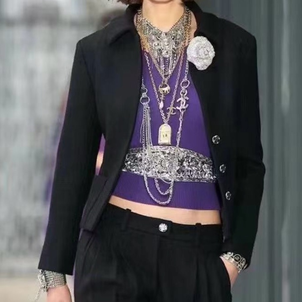 Classic Chanel Blazer New with Tags fr36
